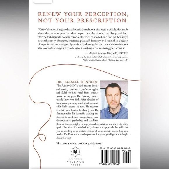 Anxiety Rx: A New Prescription for Anxiety Relief from the Doctor Who Created It - Picture 2 of 3